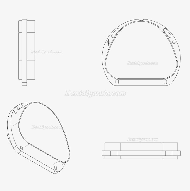 Kingch&reg; Dentallabor ST/HT Zirkon Ronden Zirkonoxid Fr&auml;srohlinge (f&uuml;r Amann Girrbach Cad/Cam Fr&auml;smaschine)